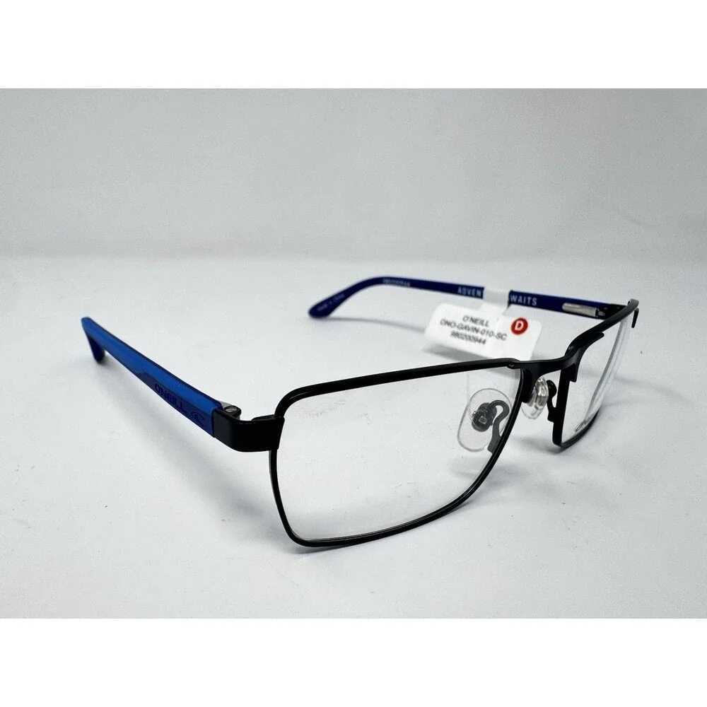 O’Neill ONO-Gavin 010 Black Blue Eyeglass Frames New Old Stock 52-17-135